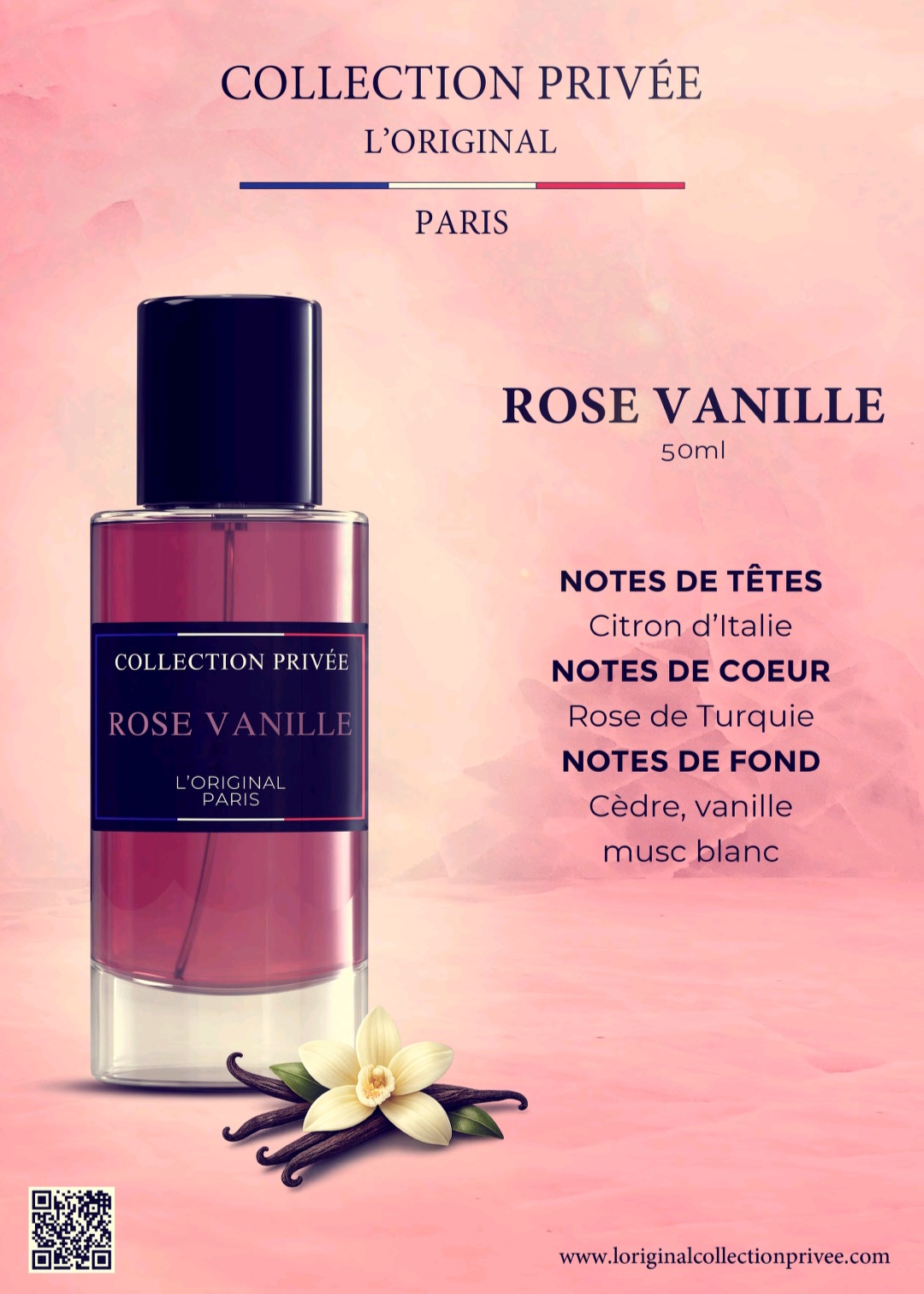 Rose Vanille (Rose Vanille) Collection Privée L'Original – Image 3