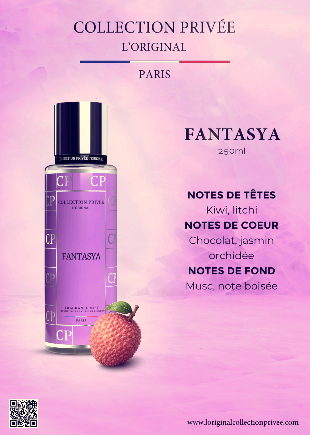 Brumes Corps & Cheveux FANTASYA - Collection Privée L'Original – Image 2