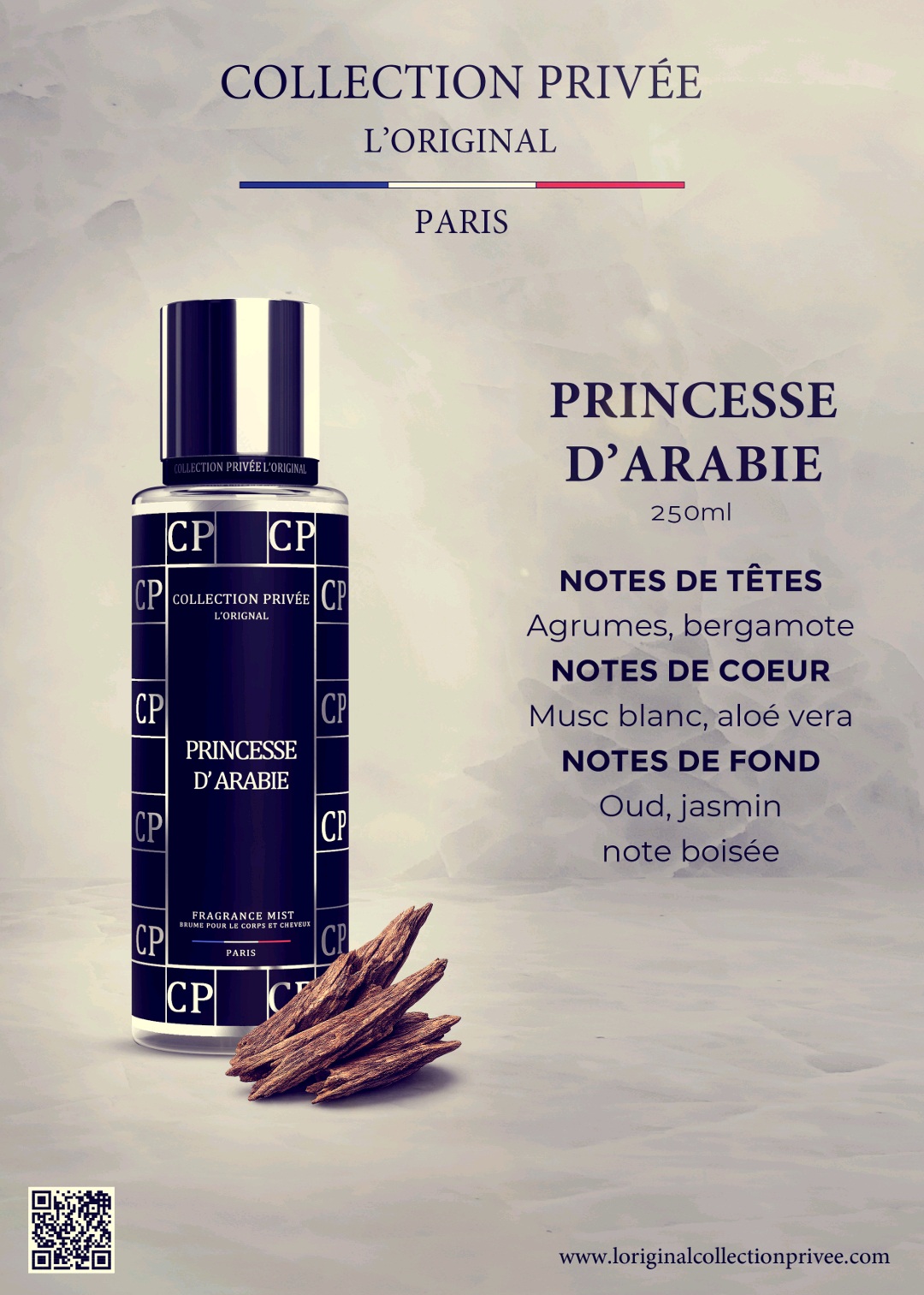Brumes Corps & Cheveux PRINCESSE D’ARABIE - Collection Privée L'Original – Image 2