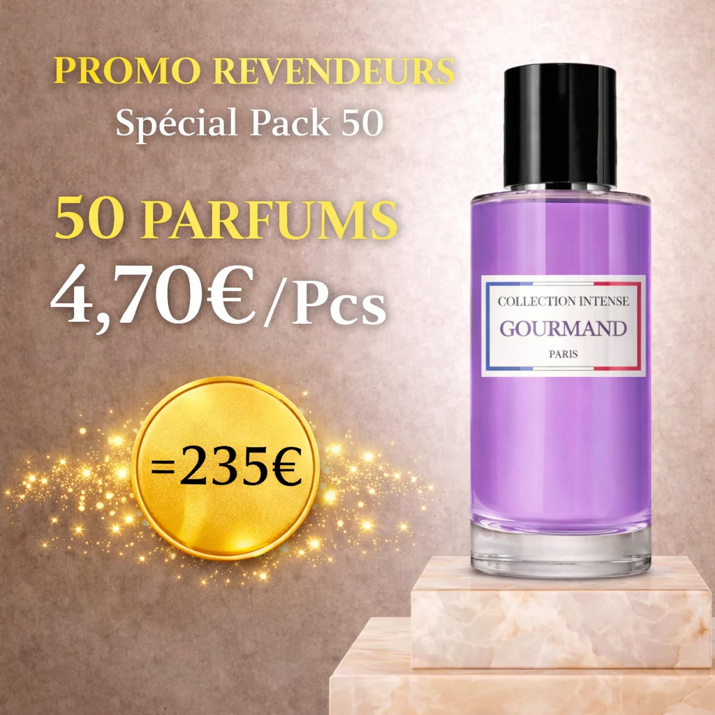 Pack 50 Parfums (50ml) Collection Privée Intense