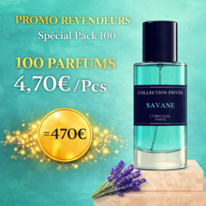 Pack 100 Parfums (50ml) Collection Privée L'Original