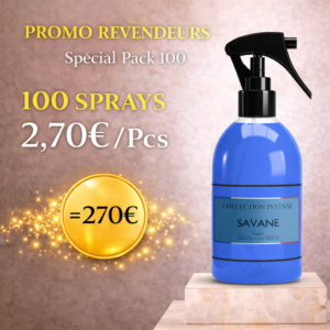 Pack 100 Sprays d'Intérieur Collection Privée Intense