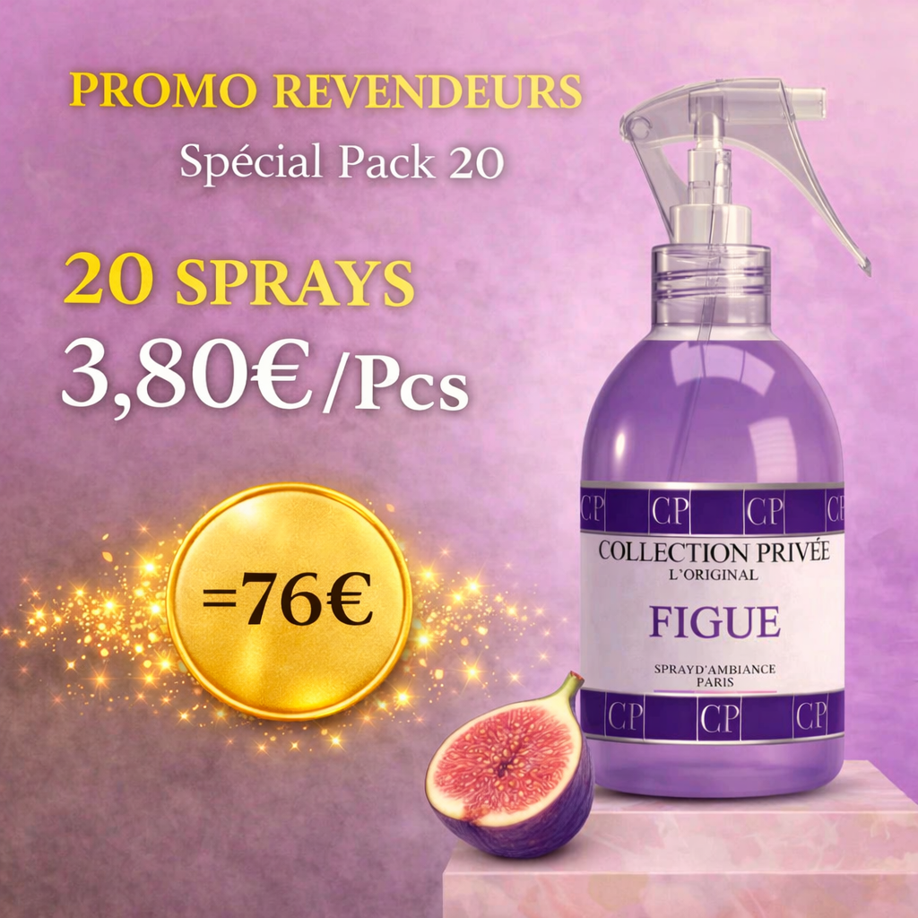 Pack 20 Sprays d'Intérieurs Collection Privée L'Original