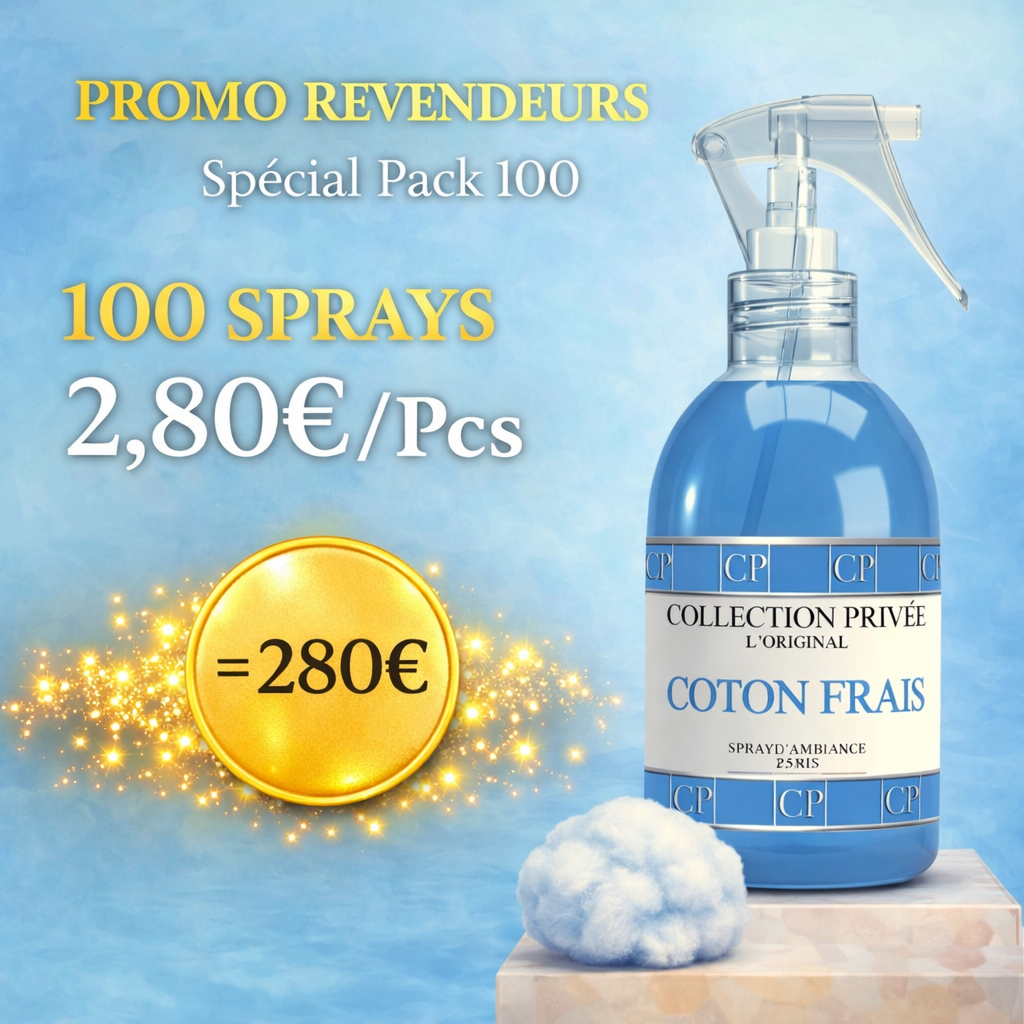 Pack 100 Sprays d'Intérieurs Collection Privée L'Original