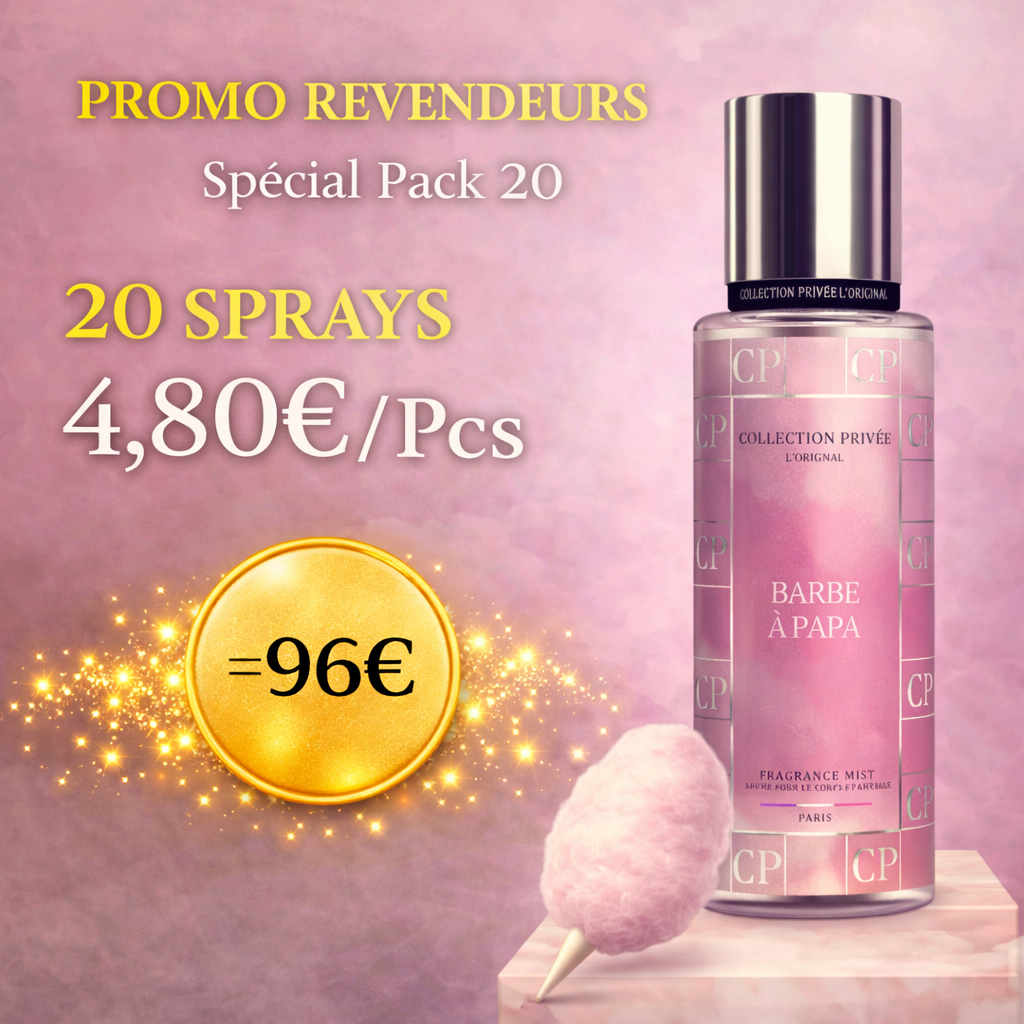 Pack 20 Brumes Corps & Cheveux Collection Privée l’Original