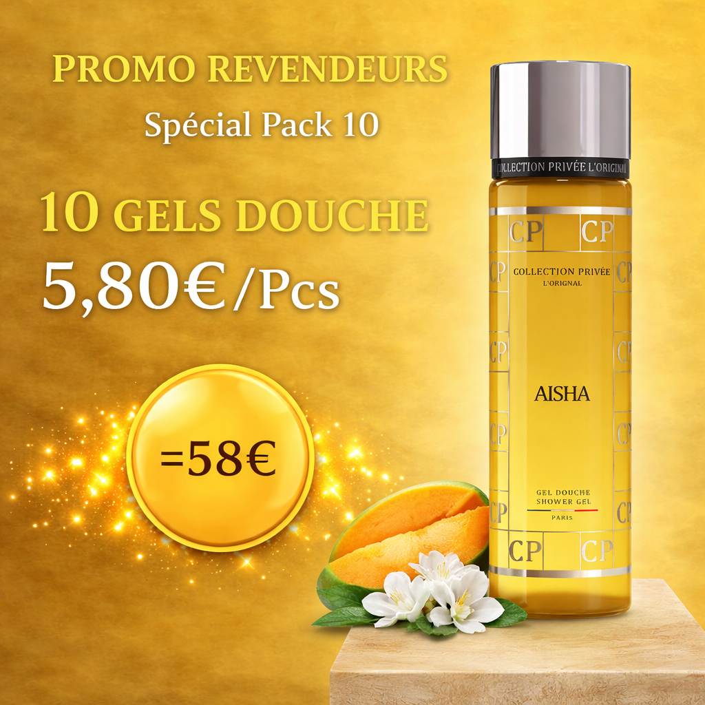 Pack 10 Gels Douche Collection Privée L'Original
