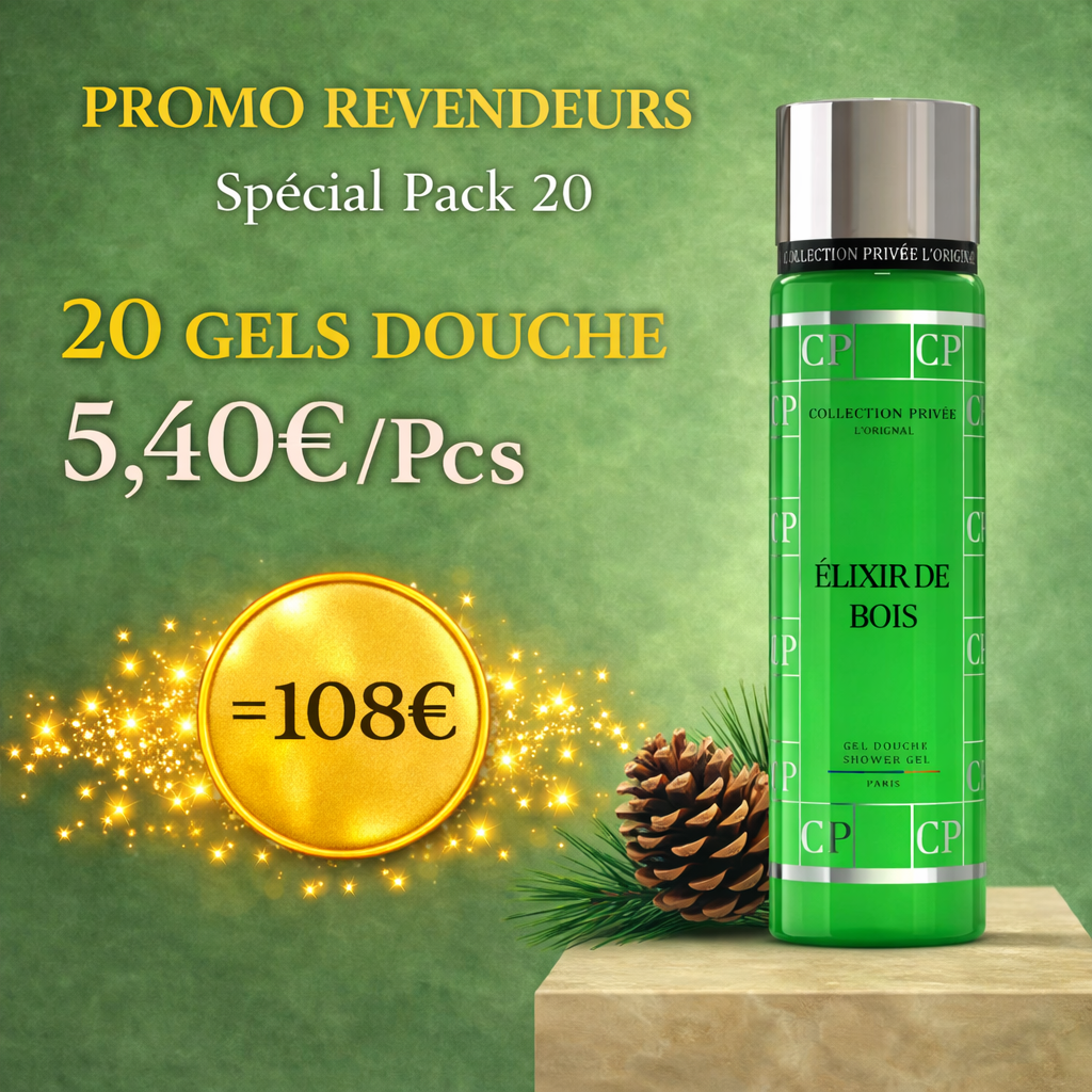 Pack 20 Gels Douche Collection Privée L'Original