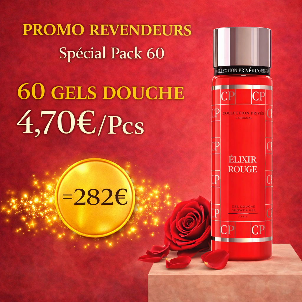 Pack 60 Gels Douche Collection Privée L'Original