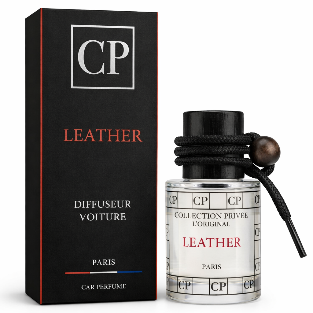 Diffuseur Parfum Voiture LEATHER Collection Privée L'Original