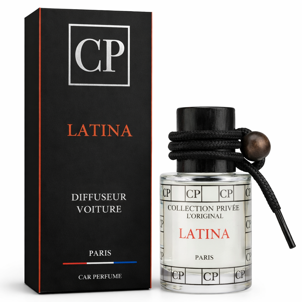 Diffuseur Parfum Voiture LATINA Collection Privée L'Original