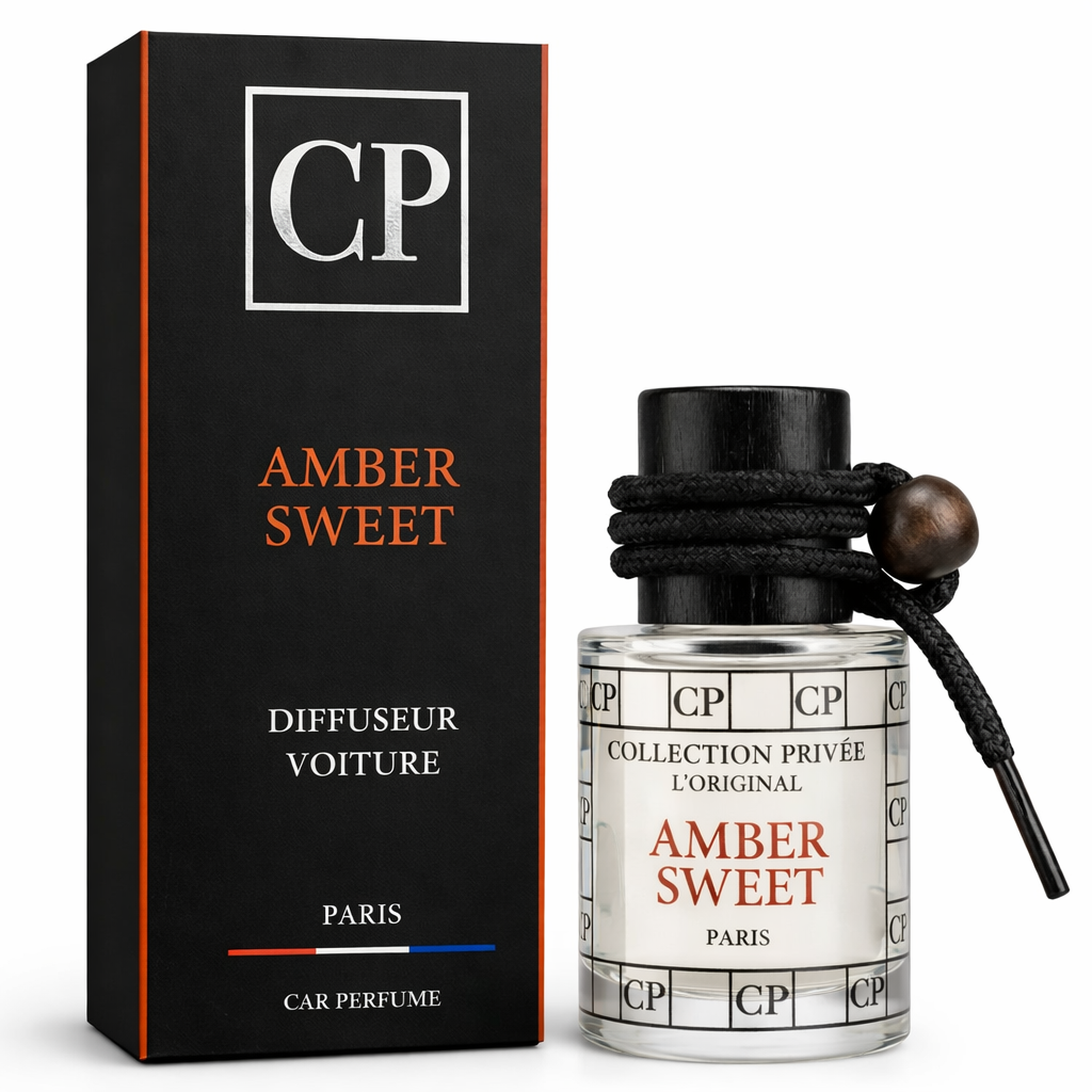 Diffuseur Parfum Voiture AMBER SWEET - Collection Privée L'Original