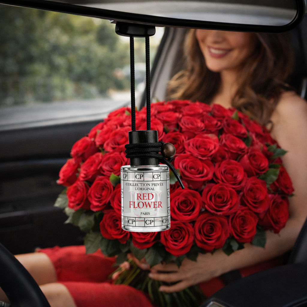 Diffuseur Parfum Voiture RED FLOWER - Collection Privée L'Original – Image 2
