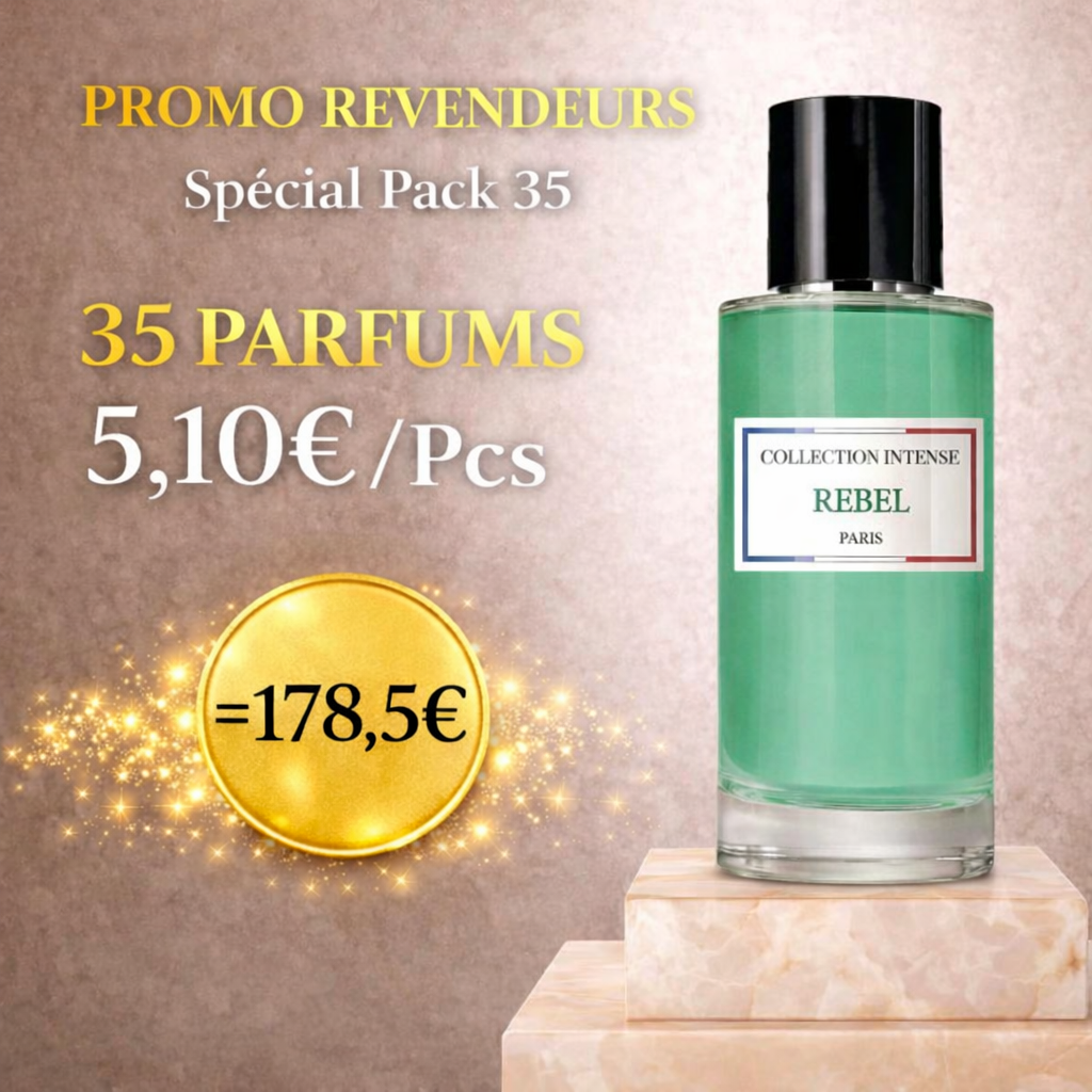 Pack 35 Parfums (50ml) Collection Privée Intense