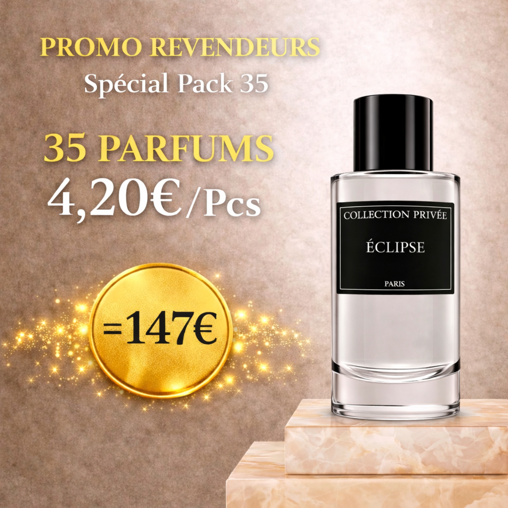 Pack 35 Parfums (50ml) Collection Privée Paris
