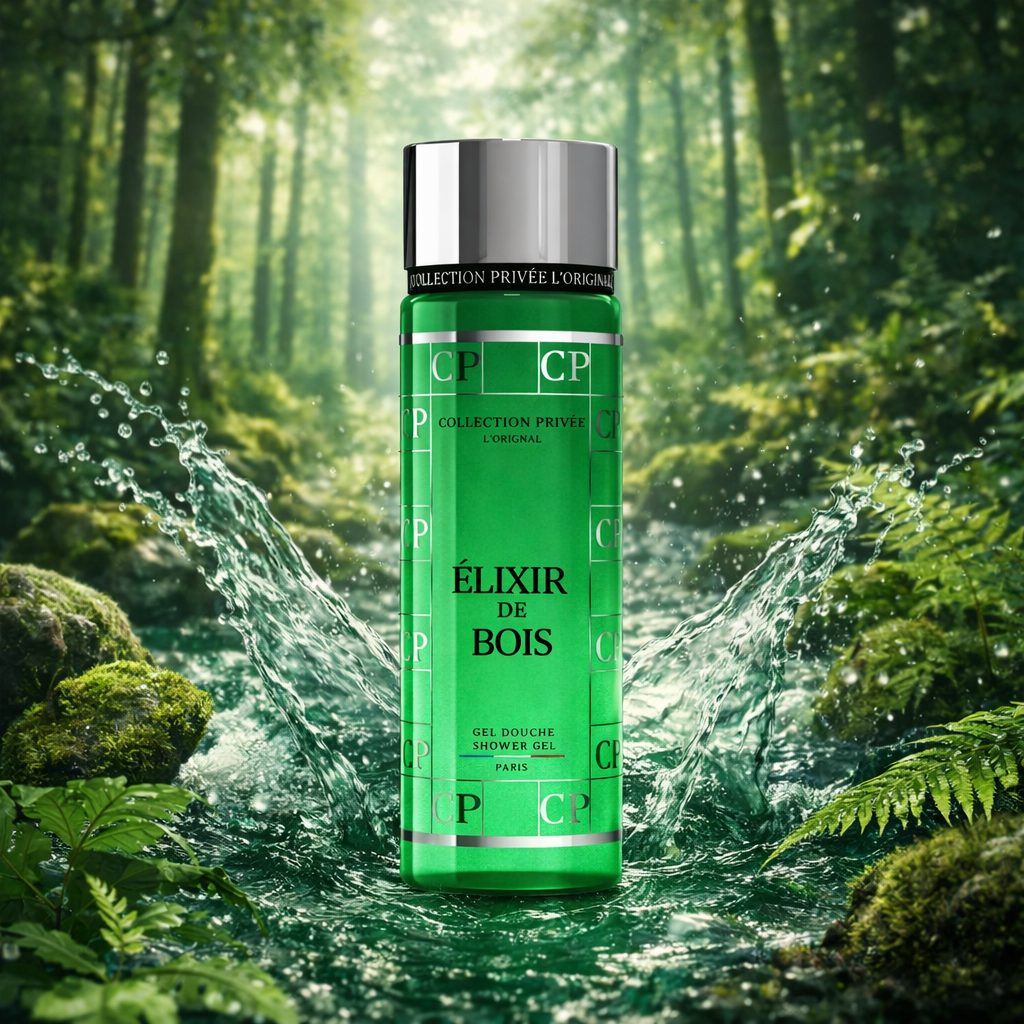 Gel Douche ÉLIXIR DE BOIS (Bois D'argent) Collection Privée L'Original – Image 4