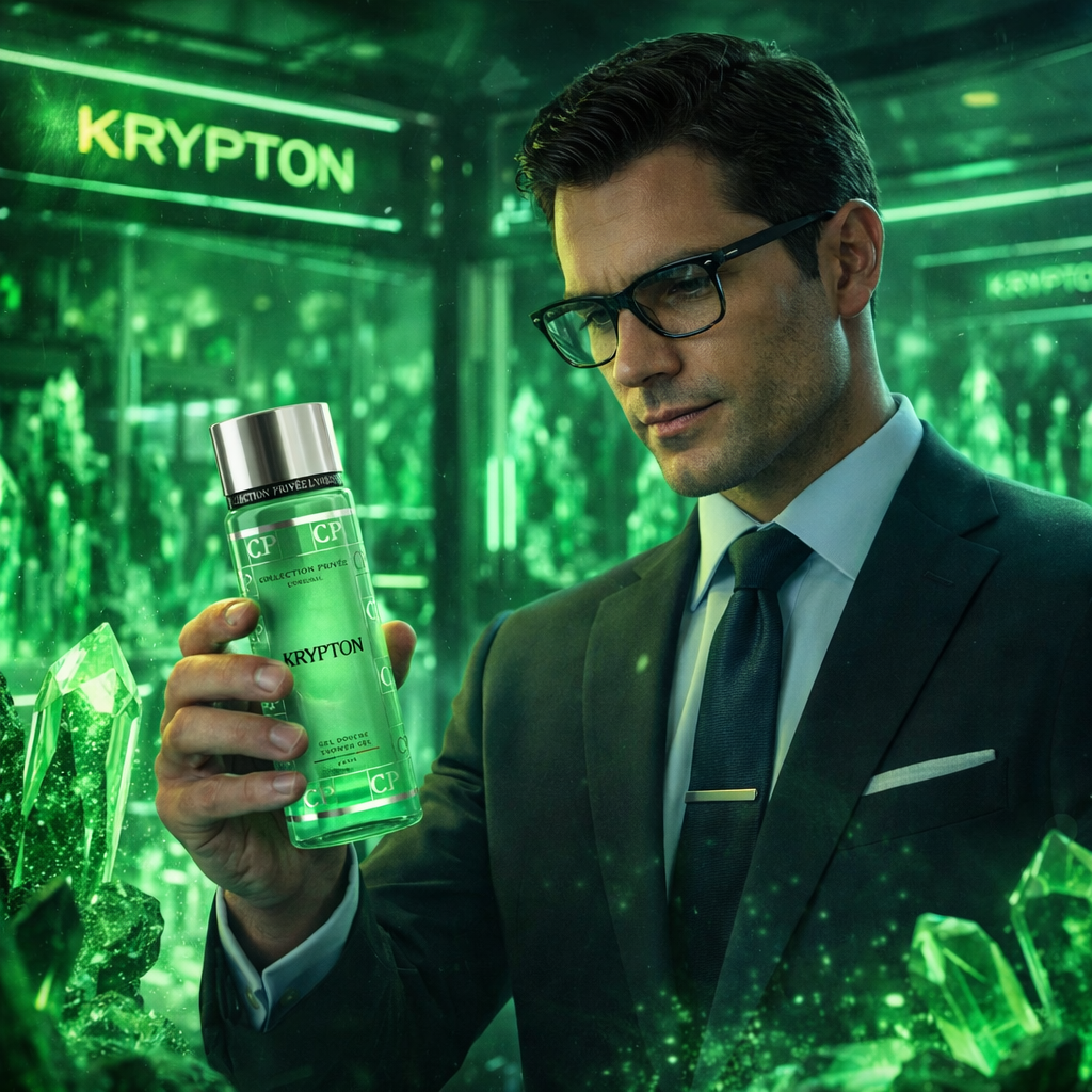 Gel Douche KRYPTON (Kryptonite) Collection Privée L'Original – Image 5