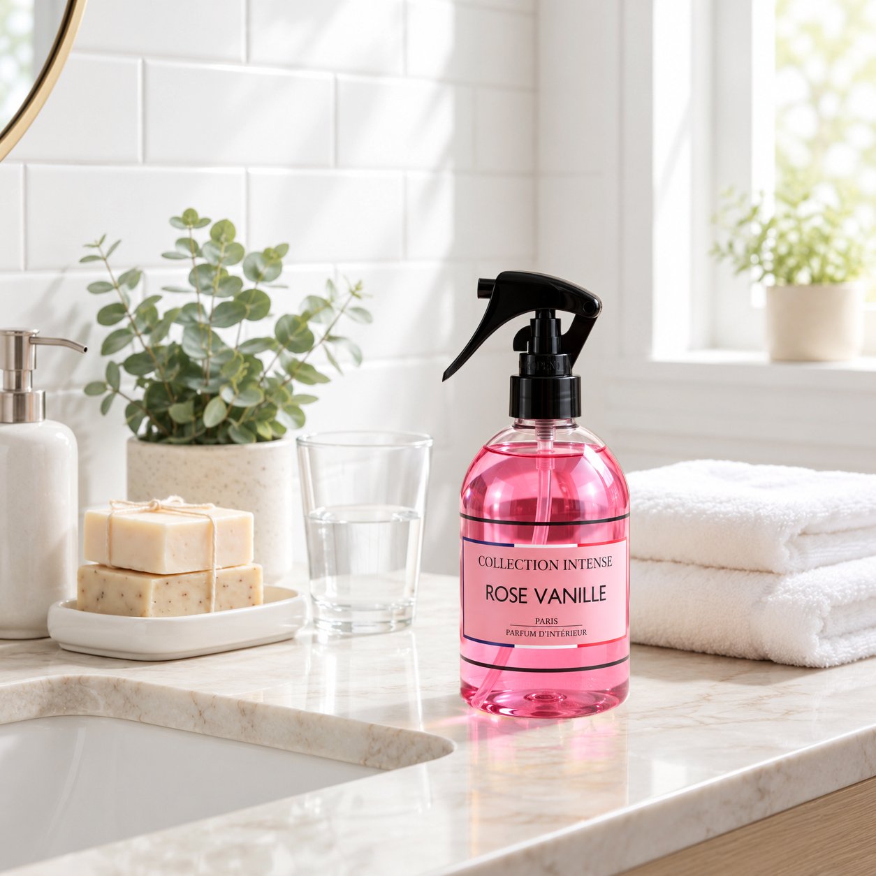 Spray d’Intérieur ROSE VANILLE Collection Intense – 250 ml – Image 4