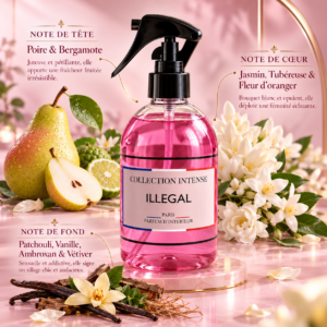Alternative view of Spray d’Intérieur ILLEGAL Collection Intense – 250 ml
