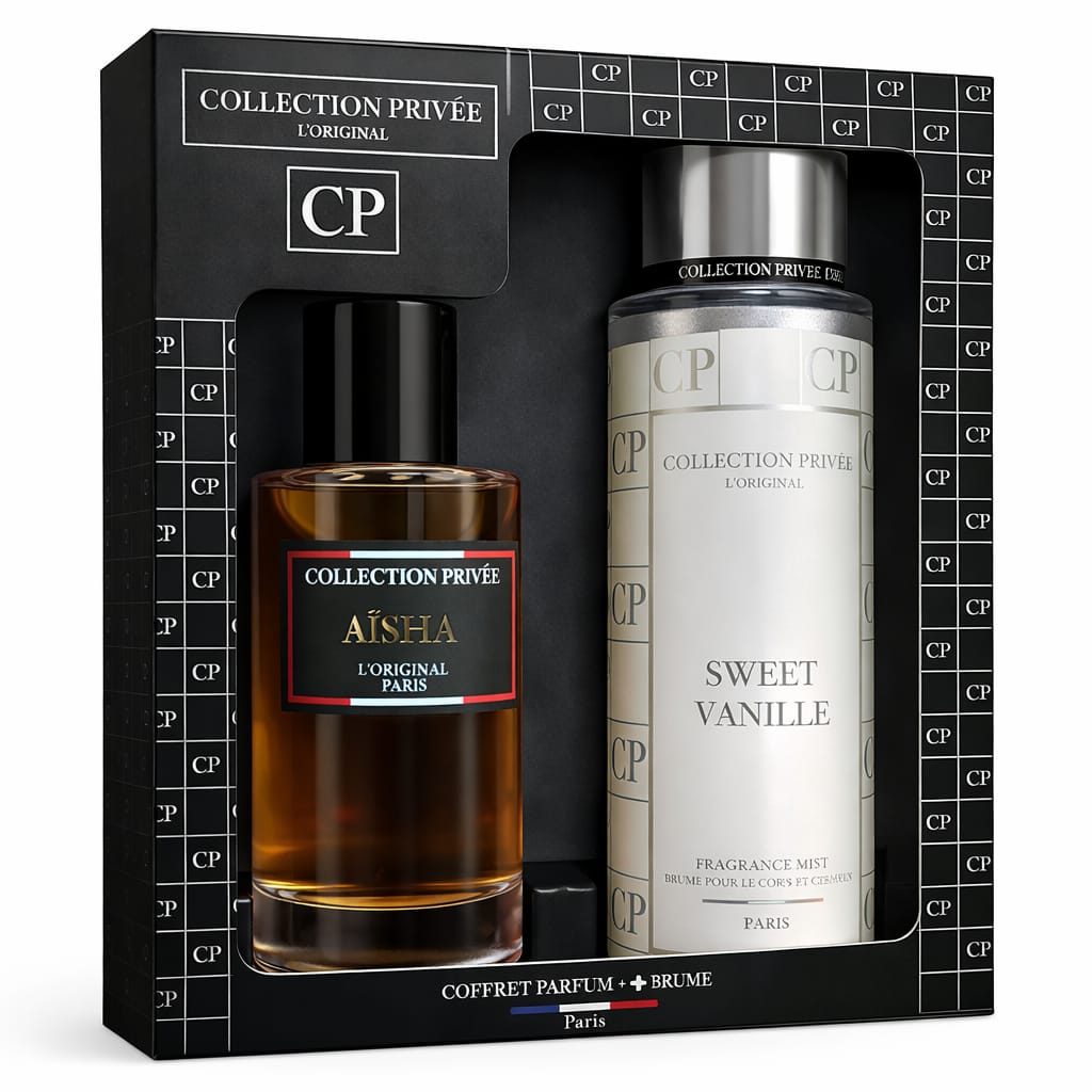 Coffret Parfum AÏSHA (100ml) + Brume SWEET VANILLE - Collection Privée L'Original