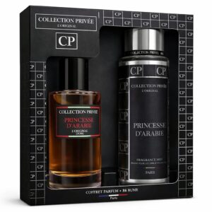 Coffret Parfum PRINCESSE D'ARABIE (100ml) + Brume - Collection Privée L'Original
