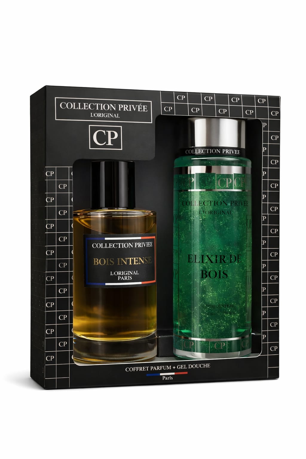 Coffret Parfum BOIS INTENSE (100ml) + Gel Douche - Collection Privée L'Original