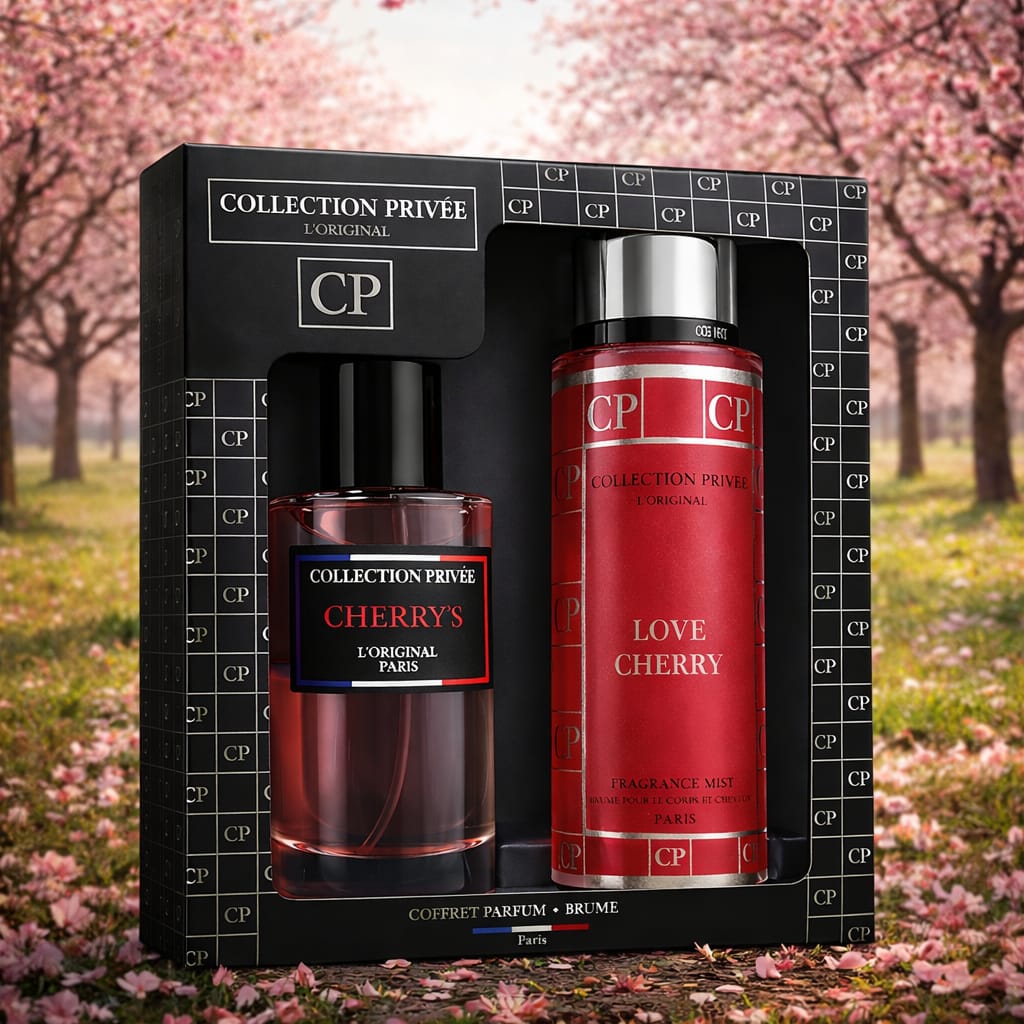 Coffret Parfum CHERRY'S (100ml) + Brumes - Collection Privée L'Original – Image 2