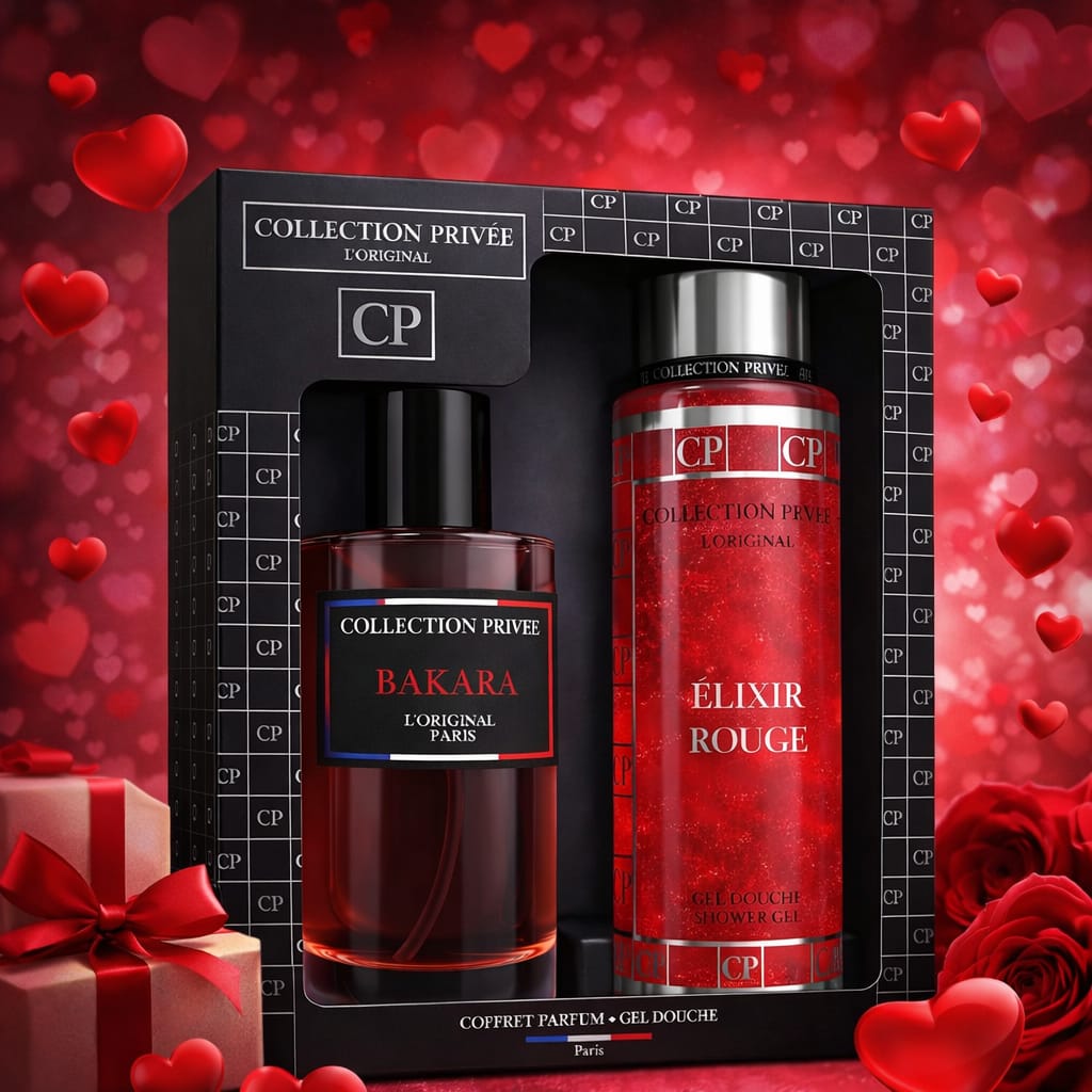 Coffret Parfum BAKARA (100ml) + Gel Douche - Collection Privée L'Original – Image 2