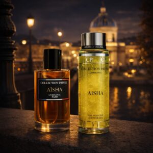 Alternative view of Coffret Parfum AÏSHA (100ml) + Gel Douche - Collection Privée L'Original