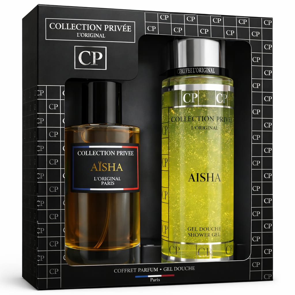 Coffret Parfum AÏSHA (100ml) + Gel Douche - Collection Privée L'Original