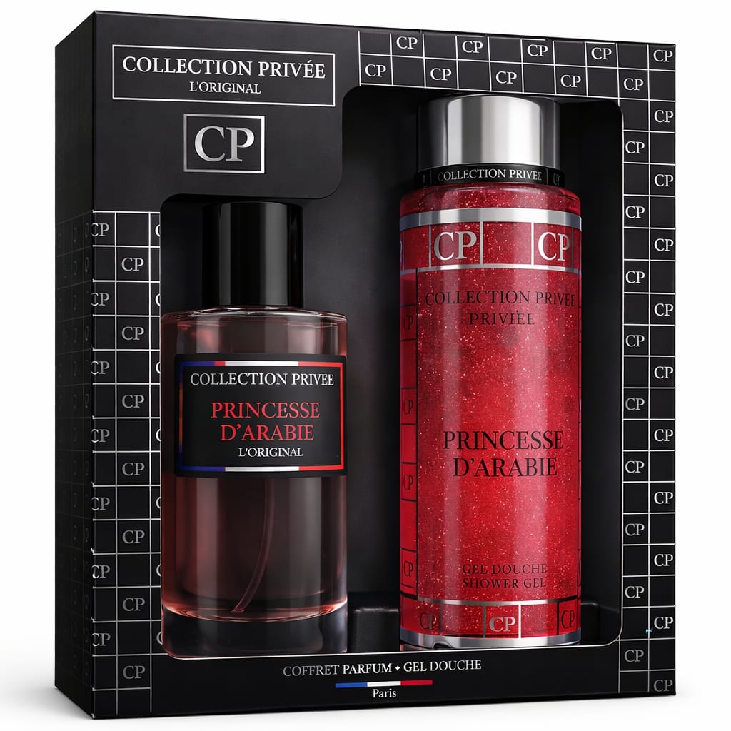 Coffret Parfum PRINCESSE D'ARABIE (100ml) + Collection Privée L'Original