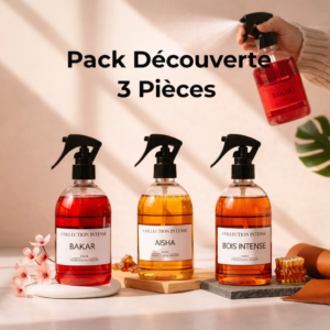 Pack Découverte x 3 Sprays d’Intérieurs Collection Intense