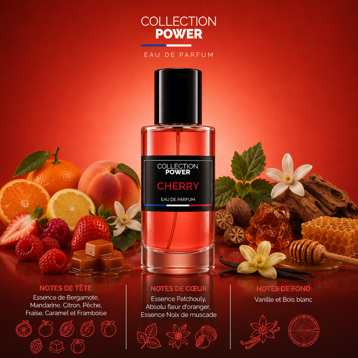 Cherry - Eau de Parfum - Collection Power – Image 2