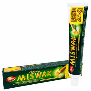Dentifrice Dabur Miswak 75g - Soin Dentaire Puissant