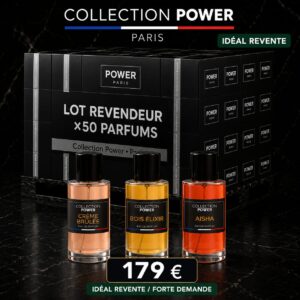 Lot Revendeur ×50 Parfums – Collection Power - 50 ml - 50 ml