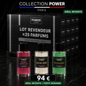 Lot Revendeur ×25 Parfums – Collection Power