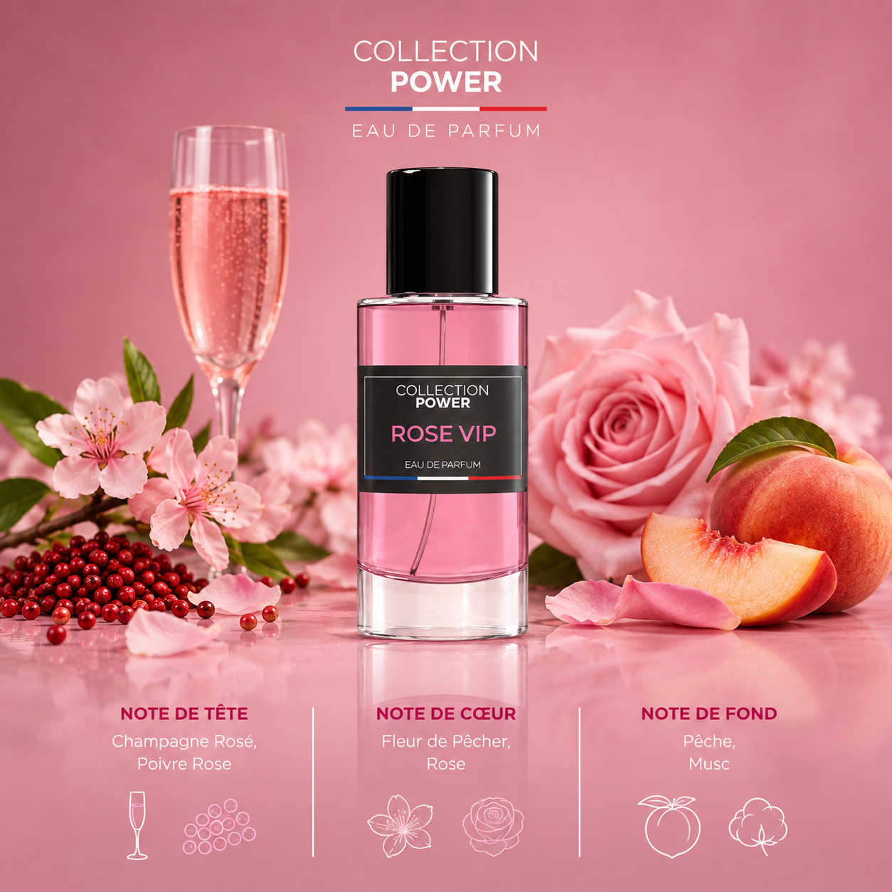Rose VIP - Eau de Parfum - Collection Power – Image 2