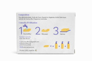 Gel Douche Solide Naturel - À l'Extrait de Cactus & l'Huile de Noix de Coco - Cactuvia – Image 3