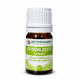 Huile Essentielle Citron Zeste - 100% Pure & Naturel - Zeithipharm