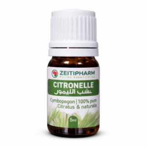 Huile Essentielle Citronelle  - 100% Pure & Naturel - Zeithipharm