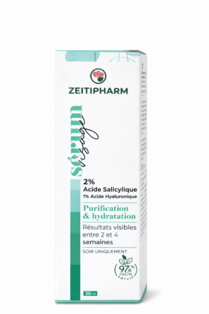 Sérum Visage 2% Acide Salicylique -  Purification &  Hydratantion - Zeithipharm – Image 3