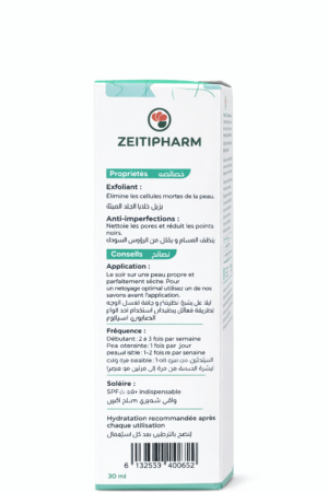 Alternative view of Sérum Visage 2% Acide Salicylique -  Purification &  Hydratantion - Zeithipharm
