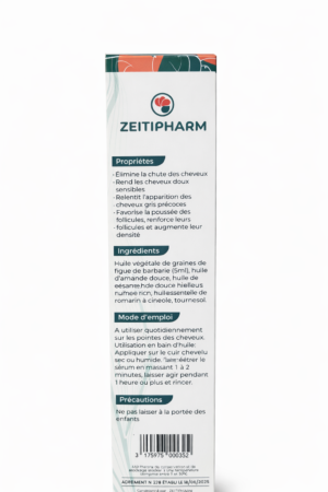 Sérum Cheveux Huile de Figues de Barbarie & Romarin - Zeithipharm – Image 3