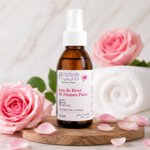 Eau de Rose de Damas 100% Pure & Naturels - BIO Cactuvia