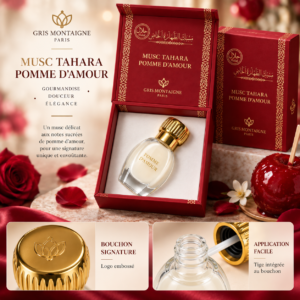 Alternative view of Musc Tahara Pomme d'Amour - Gris Montaigne - 12ml