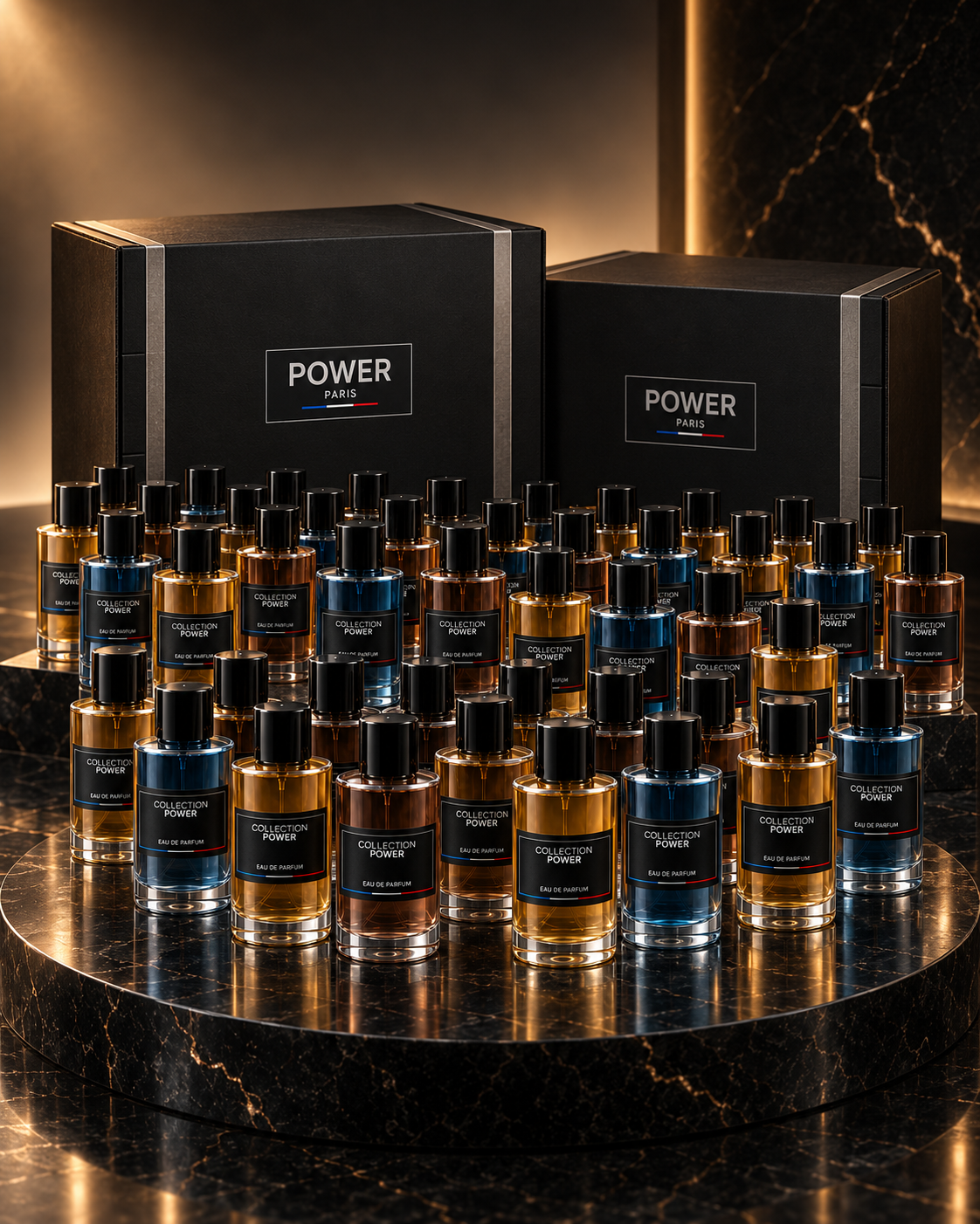 Lot revendeur de 50 parfums Collection Power de 50 ml