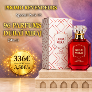 Lot Revendeur ×96 Parfums – Dubaï Miraj