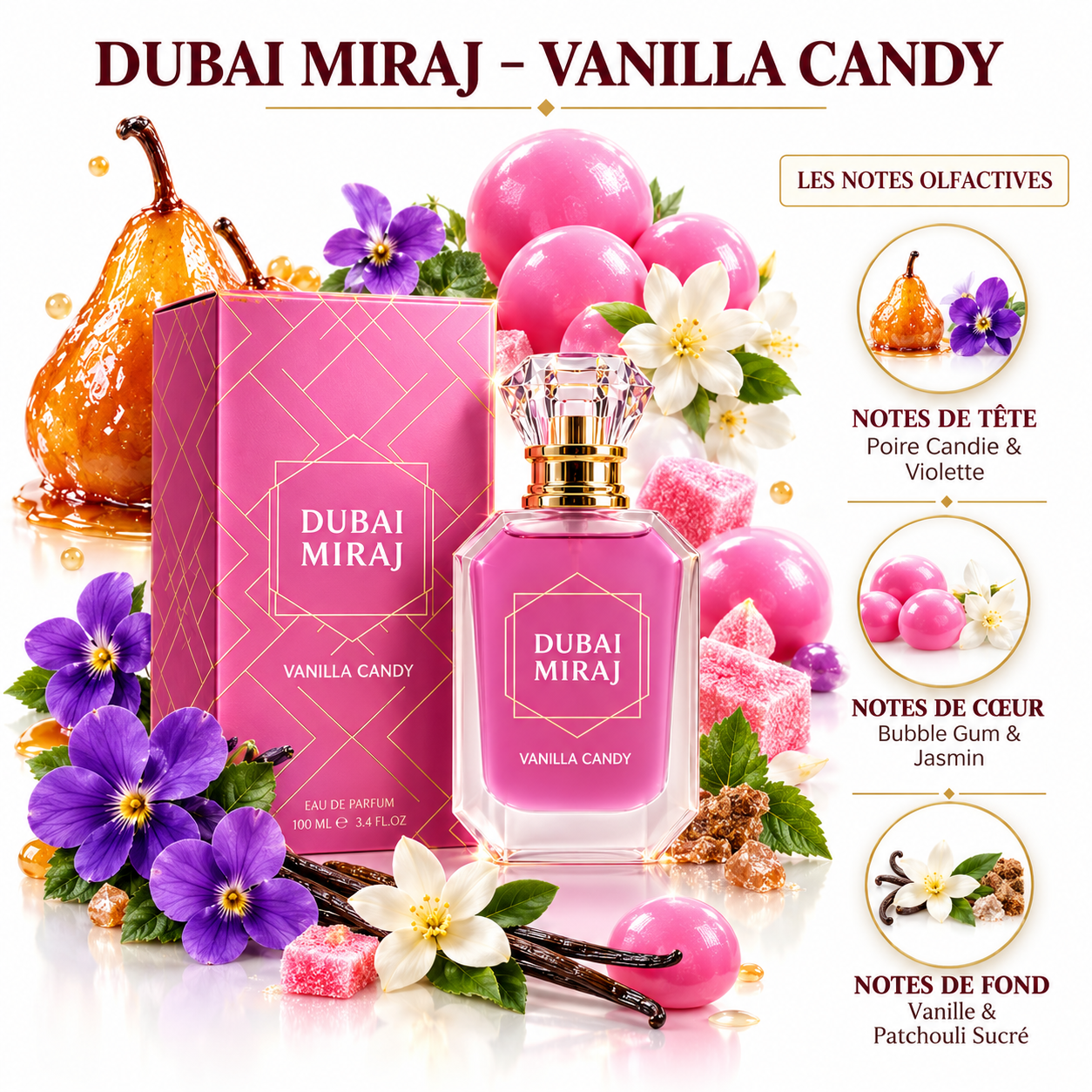 Vanilla Candy - Dubaï Miraj - 50 ml – Image 2