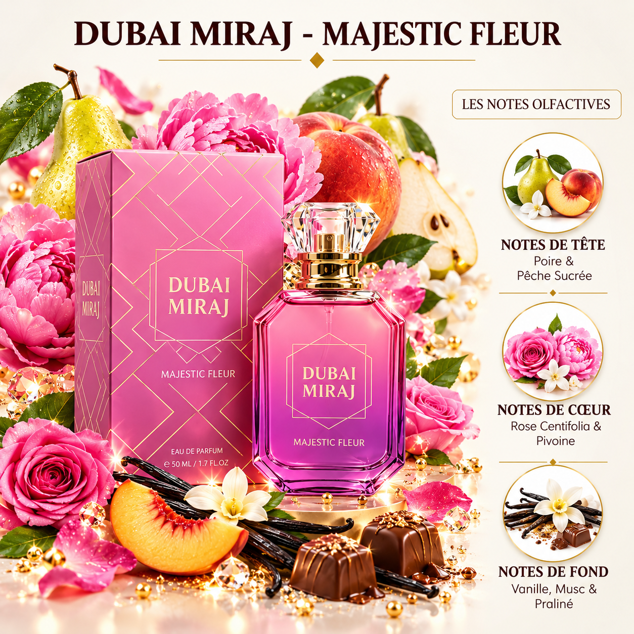 Majectic Fleur - Dubaï Miraj - 50 ml – Image 2