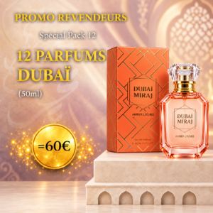 Lot Revendeur ×12 Parfums – Dubaï Miraj